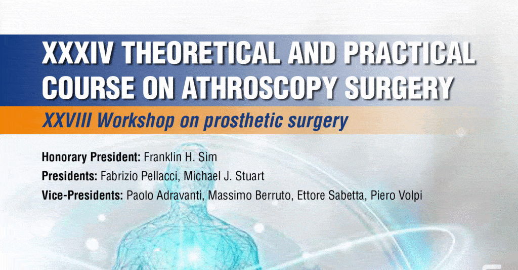 XXXIV THEORETICAL AND PRACTICAL COURSE ON ATHROSCOPY SURGERY